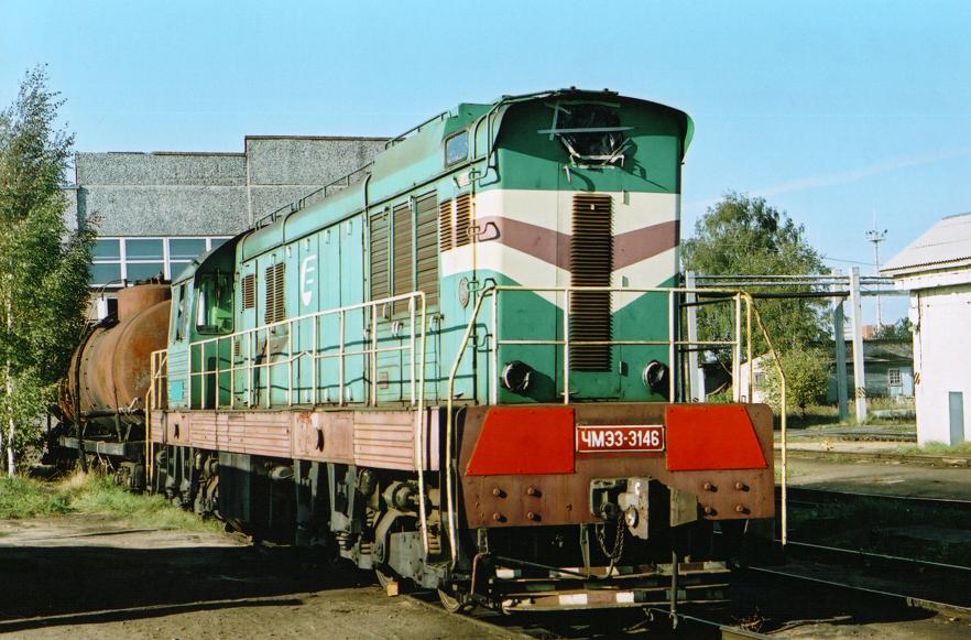 ČME3-3146 (ex. Estonian loco, EVR ČME3-1302)
09.10.2005
Rīga-Šķirotava depot
Keywords: riga-skirotava