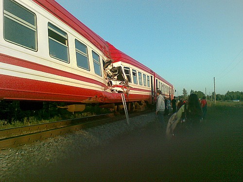 DR1A-246-1
02.09.2009
Daugavpils - Riga train collision with the excavator
Keywords: accidents