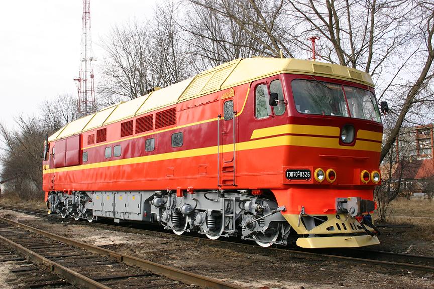 TEP70k-0326 (Belorussian loco, ex. Estonian)
04.04.2006
Daugavpils LRZ
