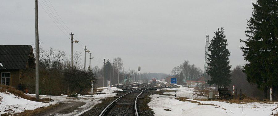 Turmantas station, look from Latvia
25.03.2010

