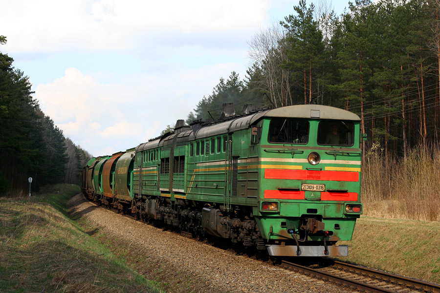 2TE10U-0316 (Belorussian loco)
21.04.2012
Valčiūnai - Parudaminys
Võtmesõnad: valciunai