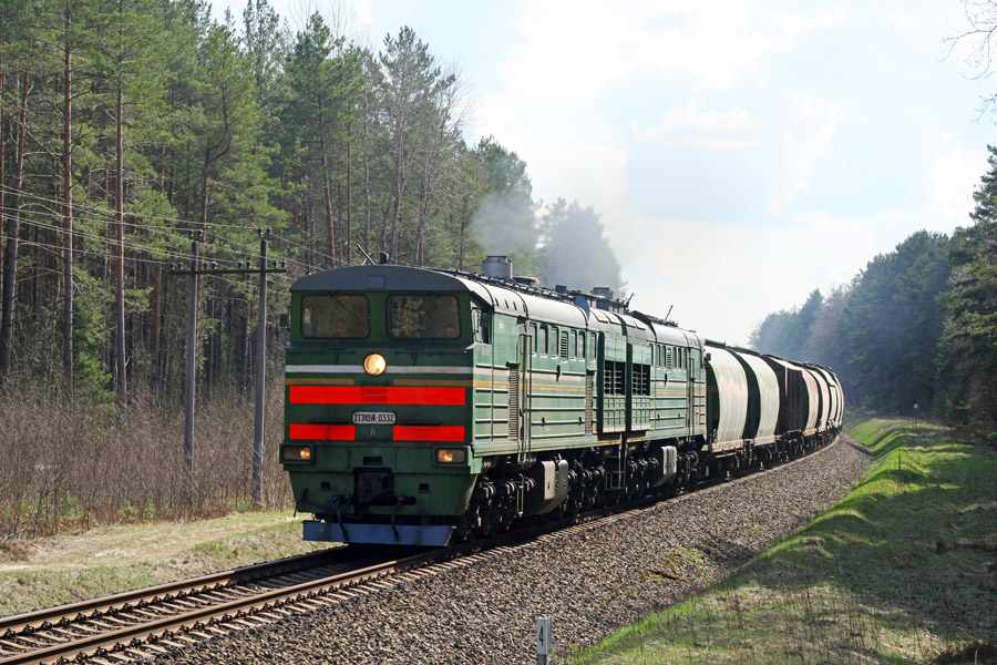 2TE10UK-0332 (Belorussian loco)
21.04.2012
Parudaminys - Valčiūnai
Keywords: valciunai