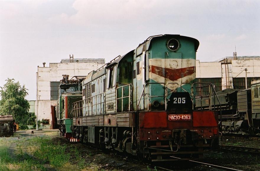 ČME3-4363
31.05.2005
Komsomolsk iron ore mine
