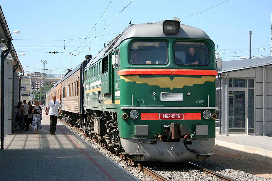 M62-1536 (Belorussian loco)
24.07.2006
Vilnius
