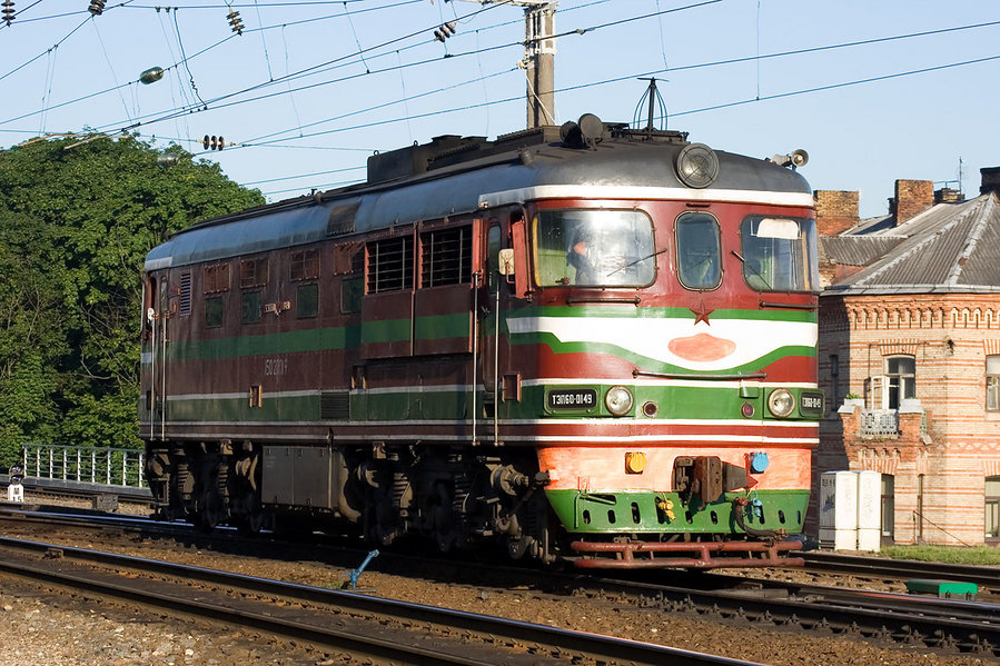 TEP60-0149 (Belorussian loco, ex. 2TEP60-0049B)
21.06.2007
Vilnius
