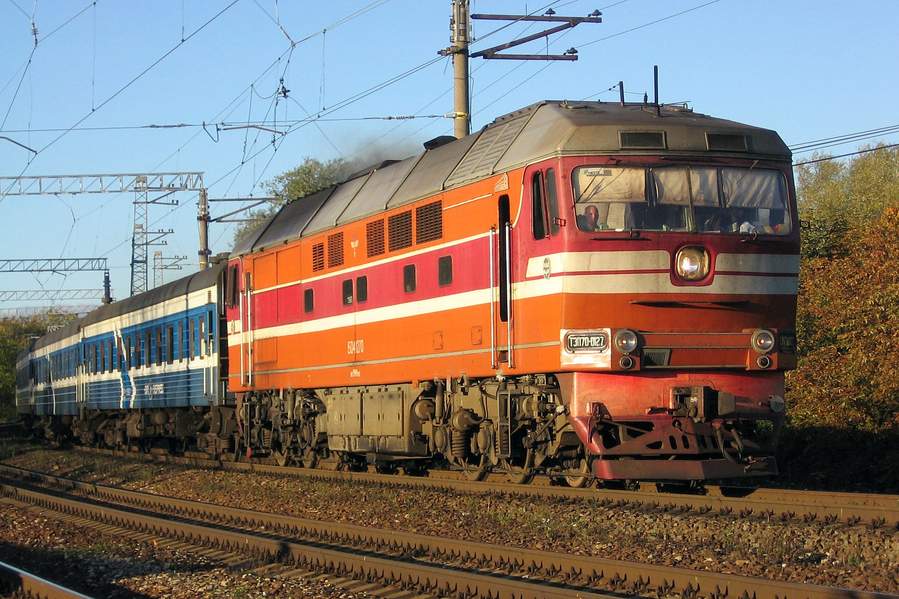 TEP70-0127 (Russian loco)
05.10.2005
Tallinn
