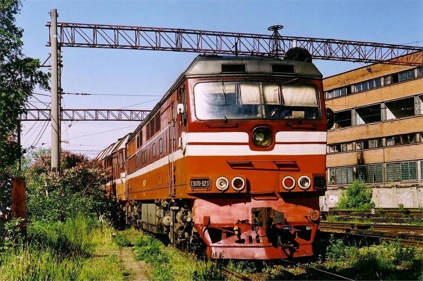 TEP70-0217+0038 (Russian locos)
15.06.2004
Tallinn-Balti

