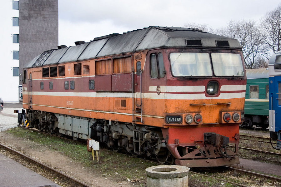 TEP70-0366 (Russian loco)
02.01.2007
Tallinn-Balti
