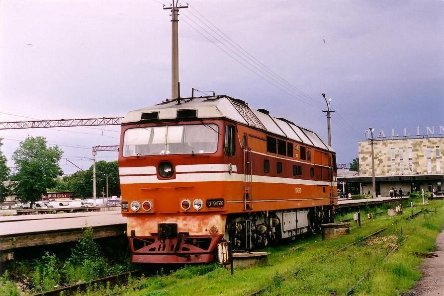 TEP70-0398 (Russian loco)
04.07.2004
Tallinn-Balti
