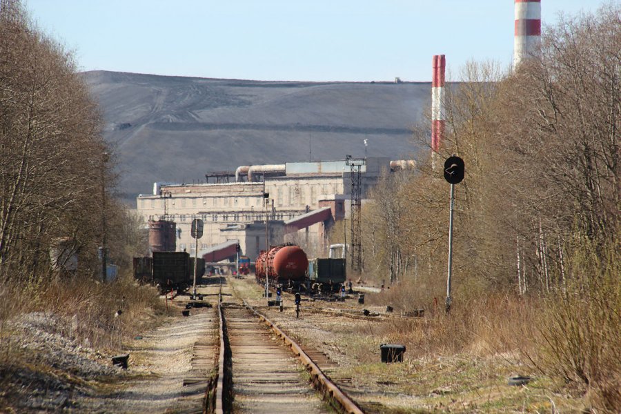 Kohtla-Järve station, view from former Kukruse direction
25.04.2014
