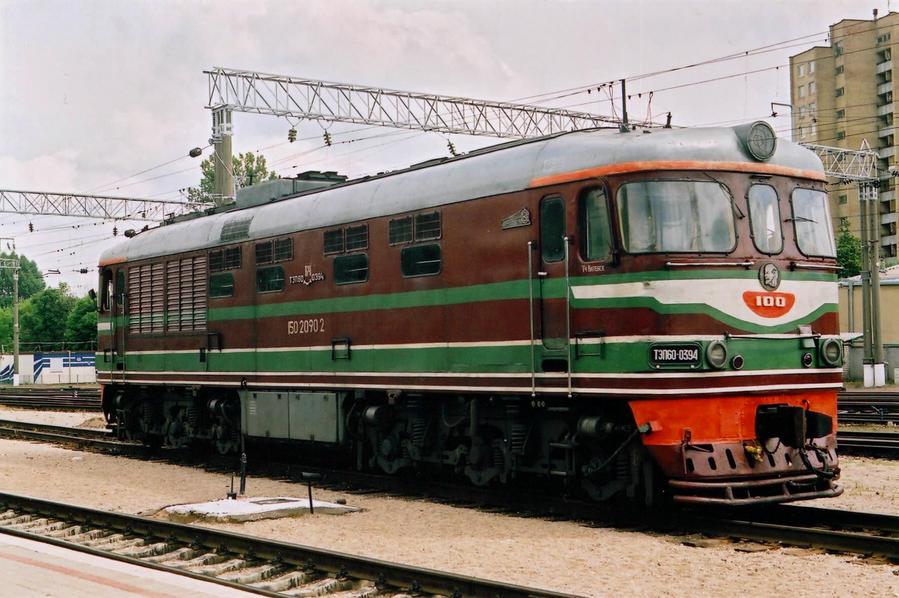 TEP60-0394 (Belorussian loco)
17.07.2005
Vilnius
