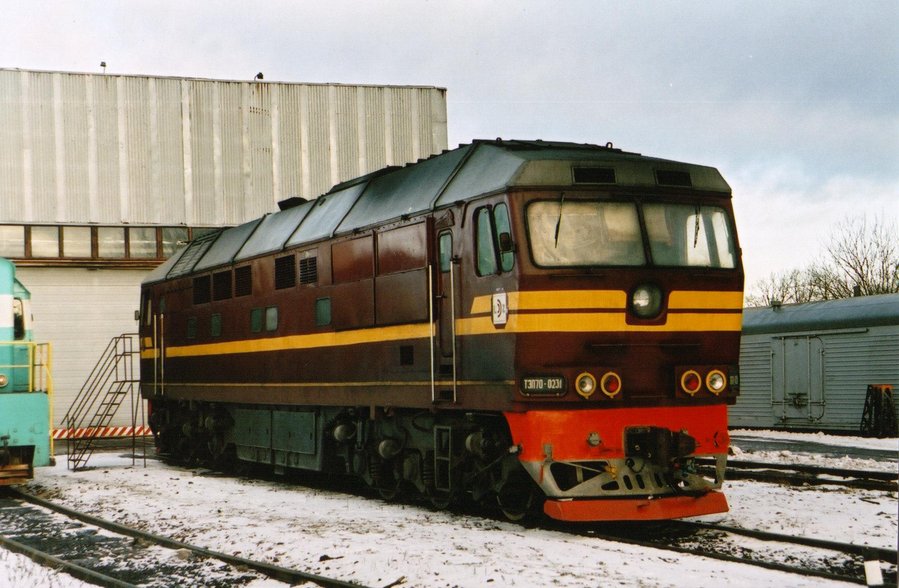 TEP70-0231 (Latvian loco)
27.01.2006
Tallinn-Väike depot
