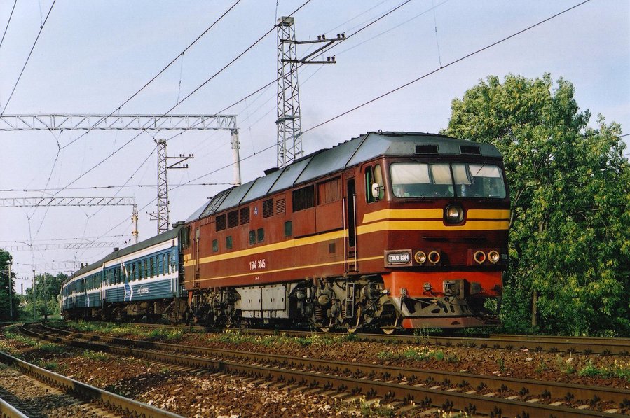 TEP70-0304 (actual 0269, Russian loco)
07.09.2005
Tallinn
