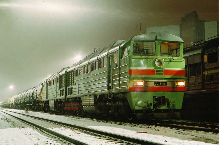 2TE116- 401 (Russian loco)
15.12.2005
Narva
