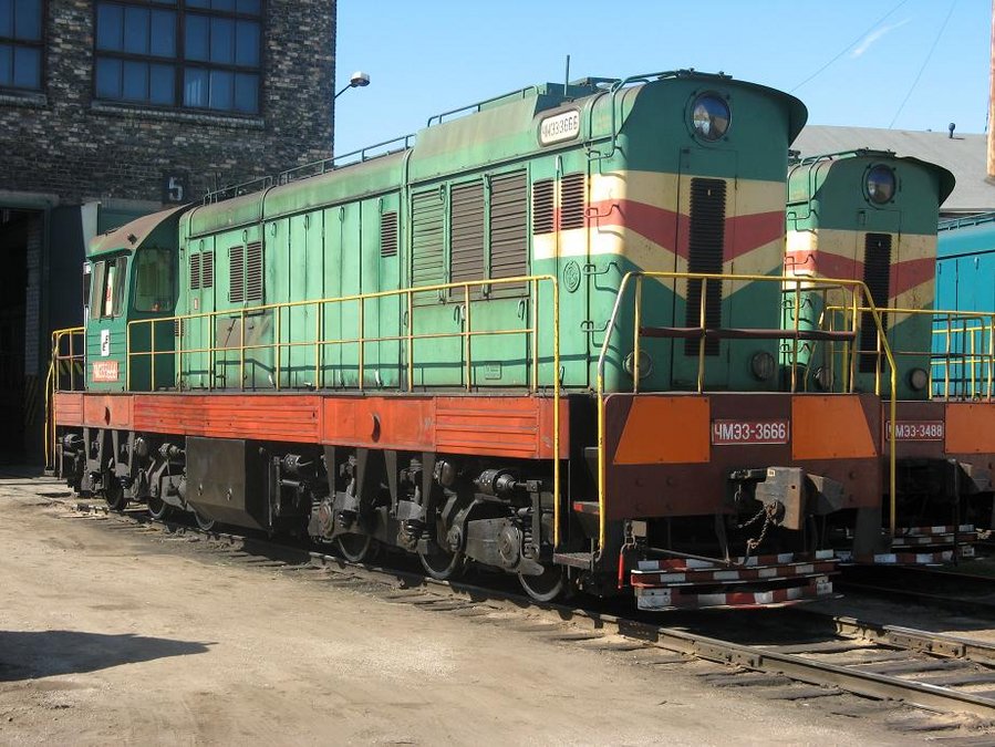 ČME3-3666 (ex. Estonian loco)
31.07.2008
Ventspils
