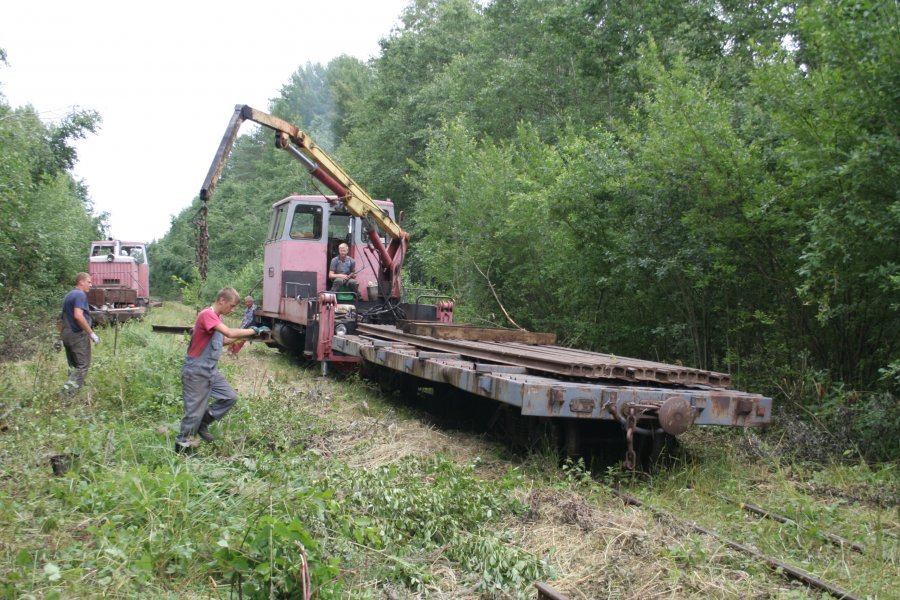 TU6D-0389
28.07.2009
Tootsi - Lavassaare
Railway dismantling work train
