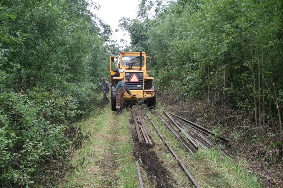 Tootsi - Lavassaare railway dismantling
05.08.2009

