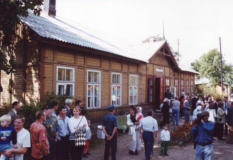 100 years of narrow gauge railway in Lithuania celebrations
18.09.1999
Troškūnai
Keywords: troskunai