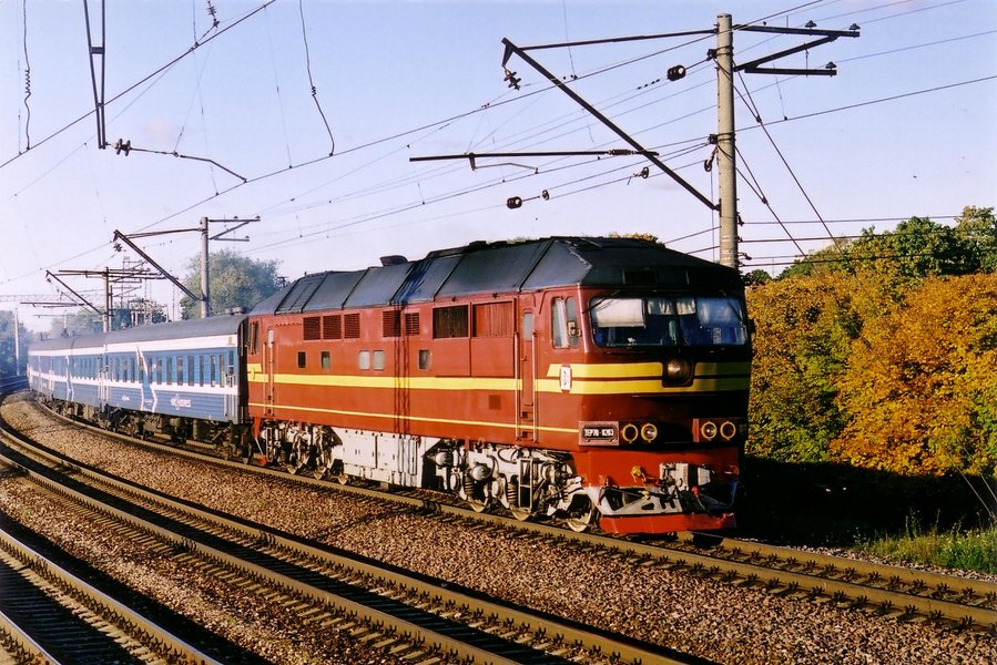 TEP70-0203 (Latvian loco)
01.10.2004
Tallinn-Balti - Ülemiste
