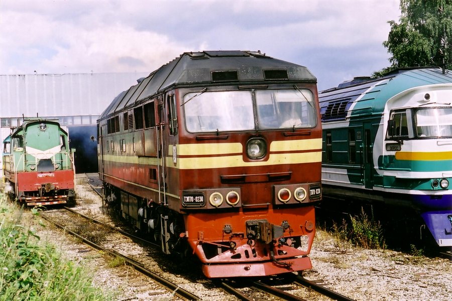 TEP70-0230 (Latvian loco)
27.08.2004
Tallinn-Väike depot
