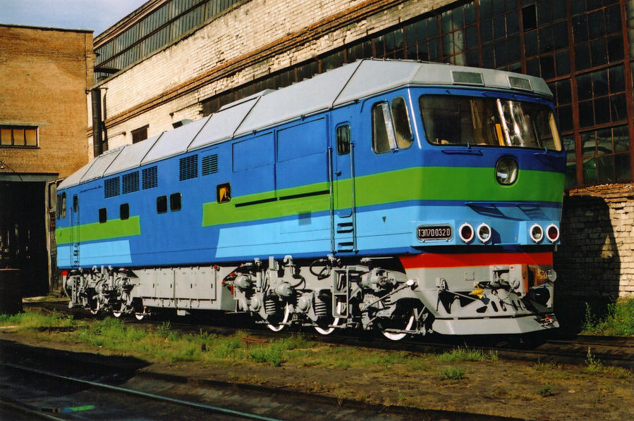 TEP70-0320 (Estonian loco)
23.08.2005
Poltava
