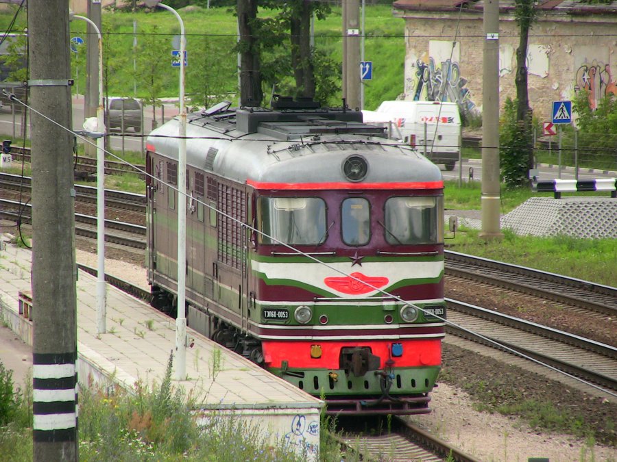 TEP60-0053 (ex. 2TEP60-0053A, Belorussian loco)
27.07.2009
Vilnius
