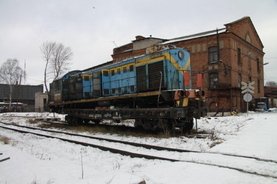 TEM2- 683 (ex. Estonian loco)
12.01.2012
Daugavpils LRZ
