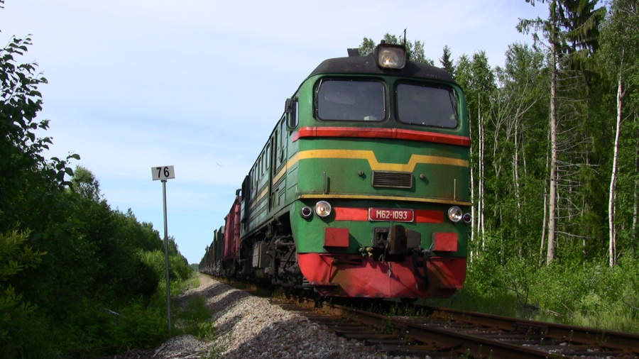 M62-1093 (Latvian loco)
14.07.2011
Lelle - Koogiste
