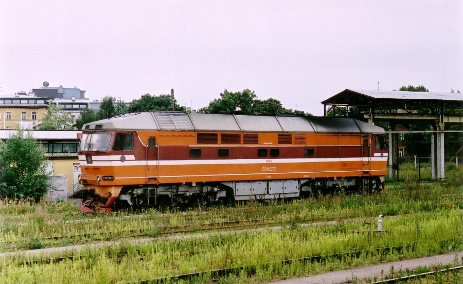 TEP70-0127 (Russian loco)
25.08.2004
Tallinn-Balti

