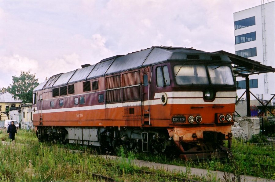 TEP70-0217 (Russian loco)
27.08.2004
Tallinn-Balti

