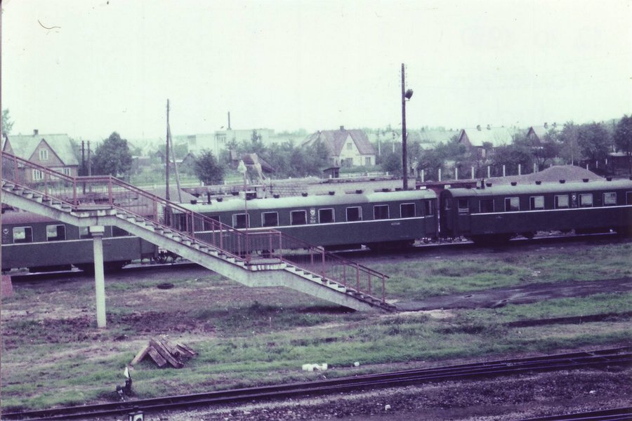 Pafawag passenger cars
12.10.1980
Panevežys
