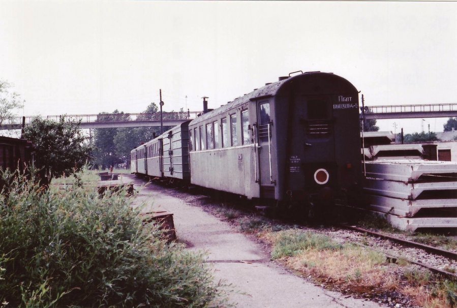Pafawag passenger cars
07.06.1989
Panevežys
