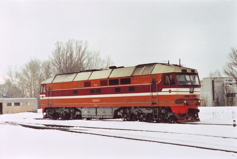 TEP70-0045 (Russian loco)
15.03.2006
Tallinn-Väike depot
