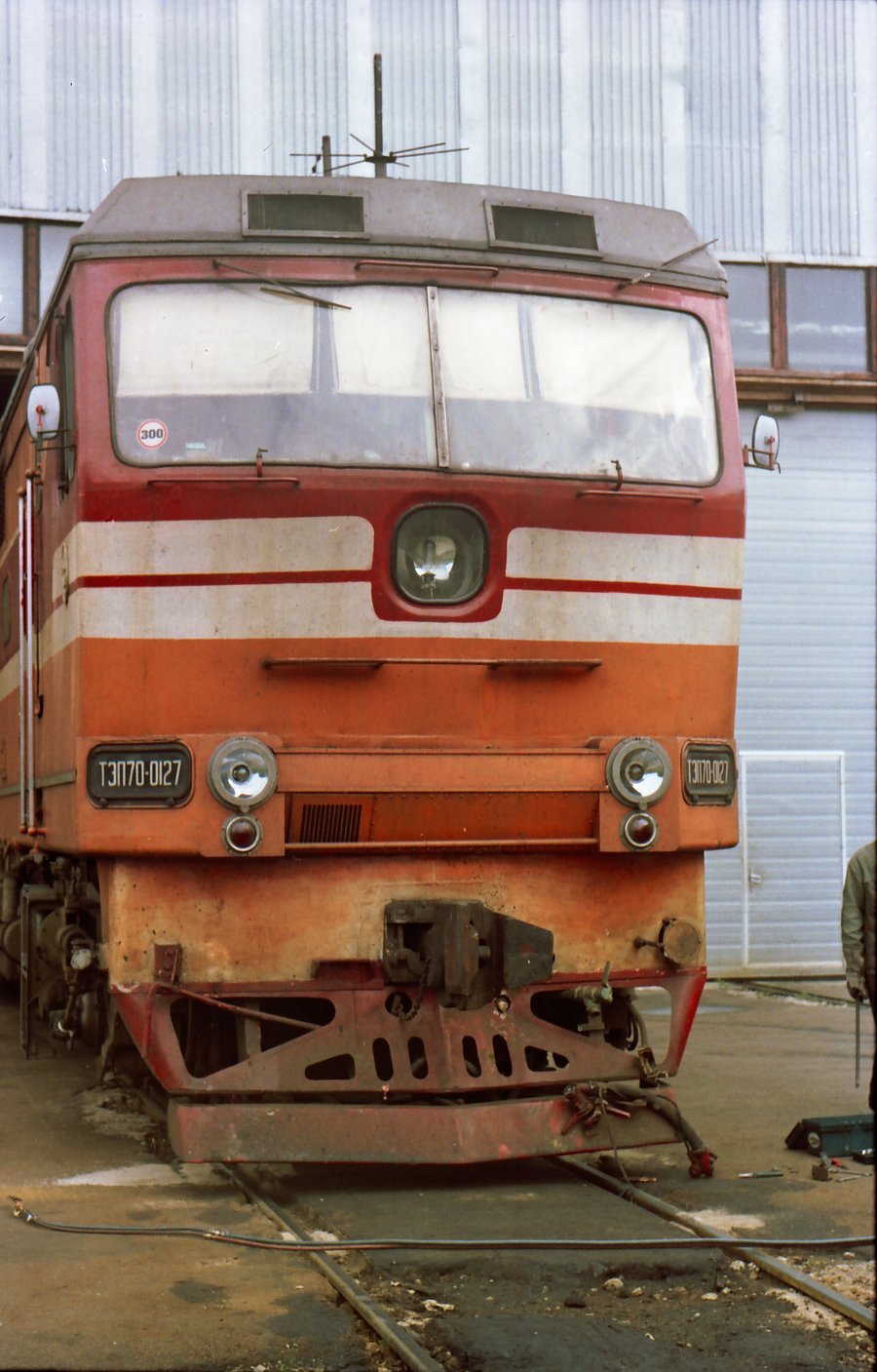 TEP70-0127 (Russian loco)
30.03.2003
Tallinn-Väike depot

