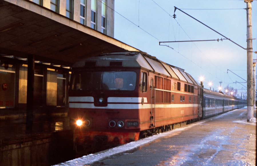 TEP70-0275 (Russian loco)
25.12.2003
Tallinn-Balti
