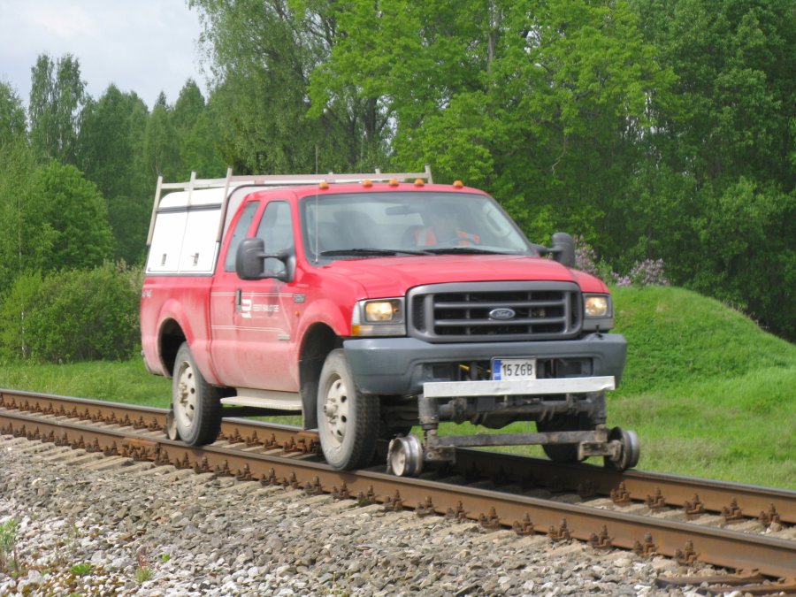 Ford F250 trackmaster's railcar
25.05.2011
Antsla - Sõmerpalu (Vaabina crossing)
