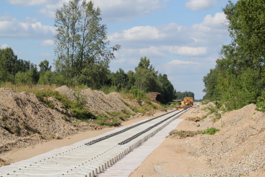 Railway repairs on Olustvere crossing
04.08.2011
