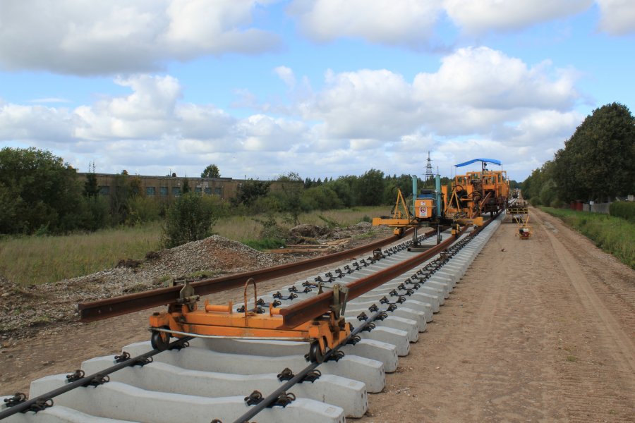 Rail assembly train
15.09.2011
Viljandi (Paala)
