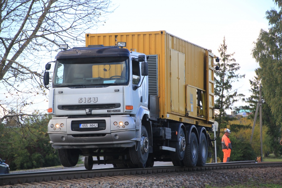 Sisu E11M 8x2 rail welding railtruck
29.09.2015
Jõgeva
