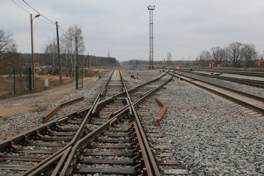 Rail crossing in Valga station
25.03.2012

