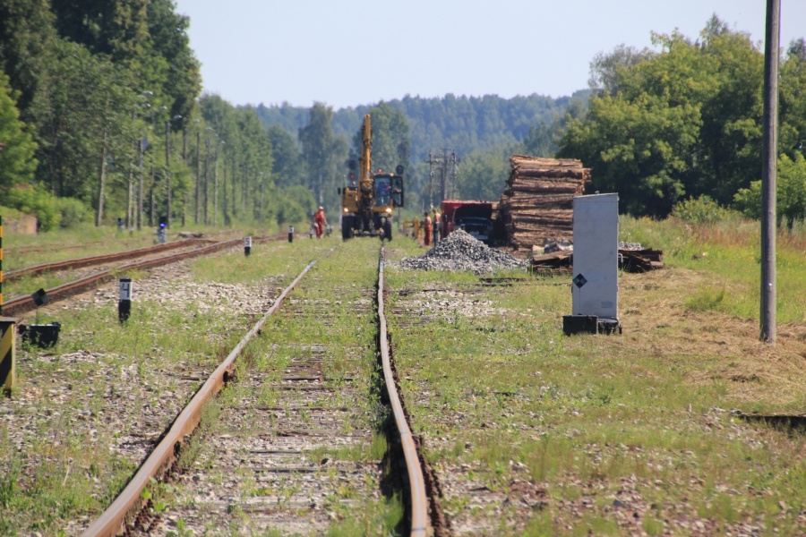 Track works in Antsla station
25.07.2014
