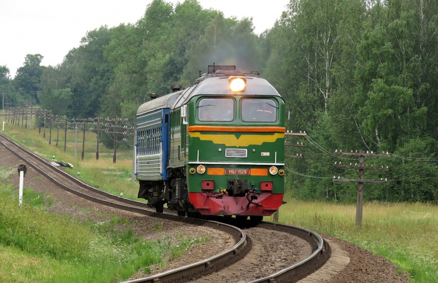 M62-1529
22.06.2018
Šurki - Krulevshchina
Train nr 6660 Lyntupu - Krulevshchina
