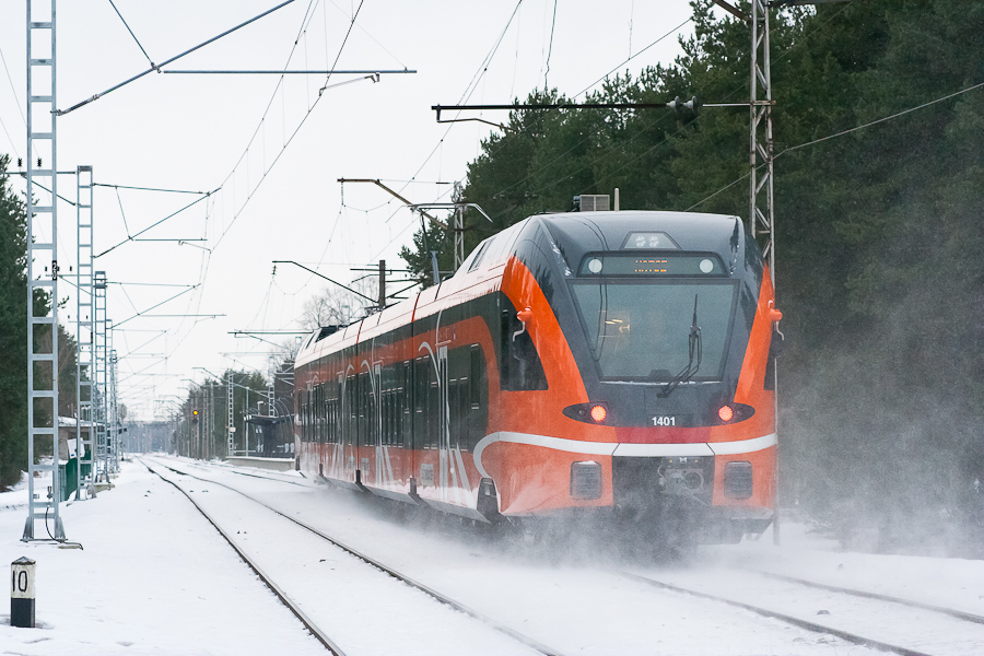 1401
08.01.2013
Kivimäe
First test run of Stadler trains in Estonia

