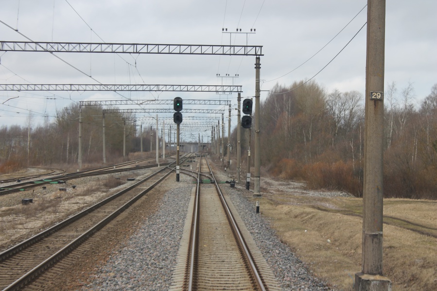 Lagedi station
10.03.2015
Green signals to Ülemiste (left one) and Maardu

