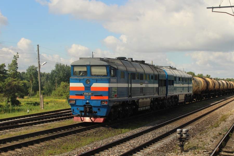 2TE116- 973 (Estonian loco)
30.07.2017
Tukums II
