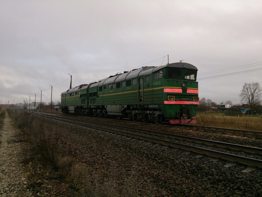 2TE116- 294 (Russian loco) 
19.11.2015
Narva 

