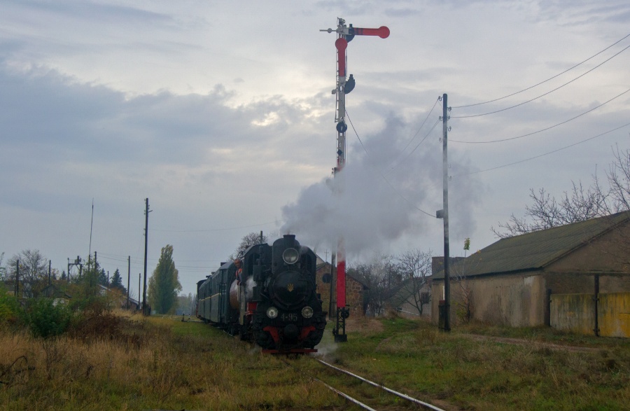 159-4-95 steam locomotive
159-4-95 steam locomotive departing from Bershad
Võtmesõnad: Narrow gauge, SteamLocomotive, Bershad, Haivoron