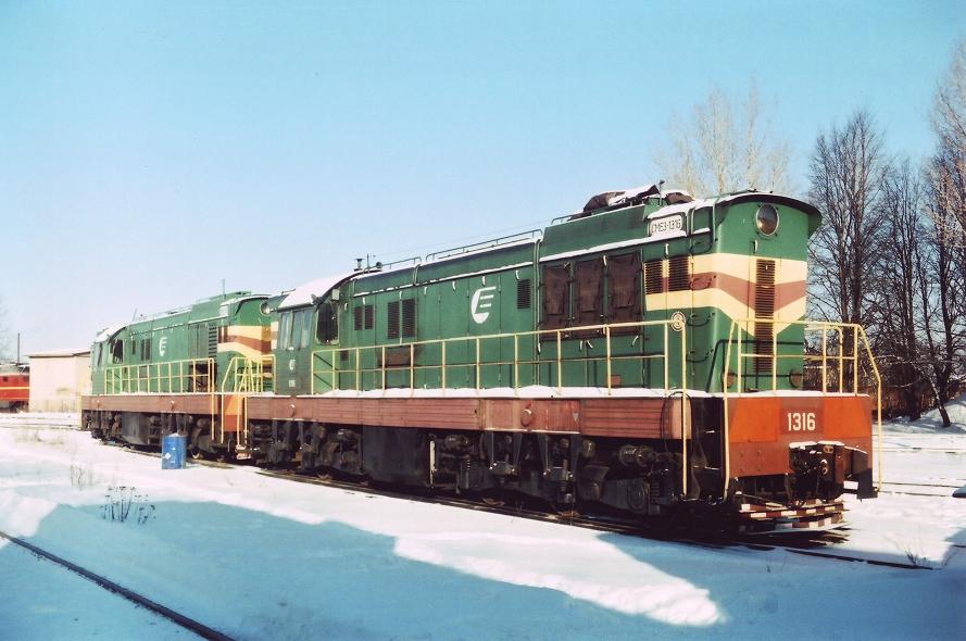 ČME3-3666 (EVR ČME3-1316, now Latvian loco)
24.02.2004
Tapa
