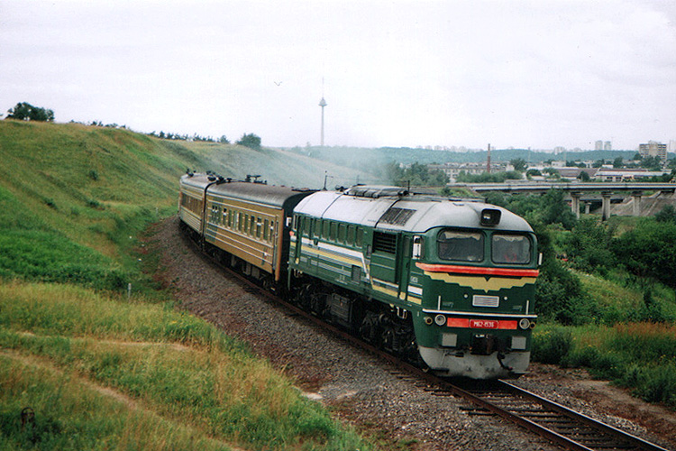 M62-1536 (Belorussian loco)
07.2006
Vilnius - Kirtimai
