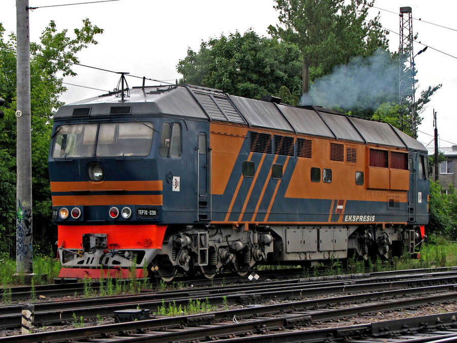 TEP70-0201 (Latvian loco)
09.07.2007
Tallinn-Balti
